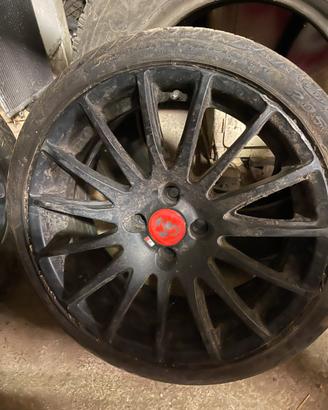 Cerchi fiat 500/punto abarth