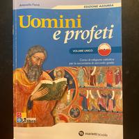 Libro Uomini e profeti - edizione azzurra