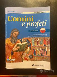 Libro Uomini e profeti - edizione azzurra