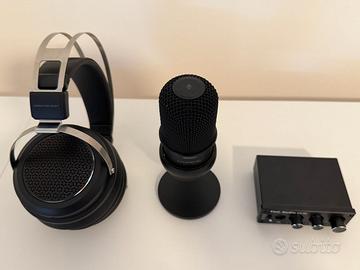 Hi-Fi Setup (DAC - Microfono - Cuffie)