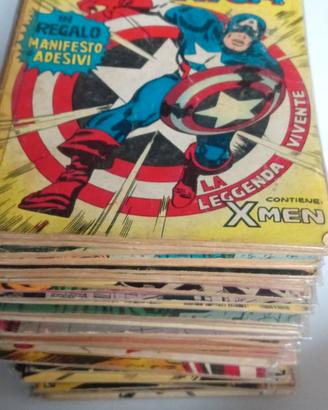 CAPITAN AMERICA COLLEZIONE 1/50 PRIMA SERIE CORNO