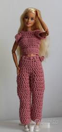 Vestito bambola barbie uncinetto