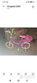 Bicicletta Minnie e casco
