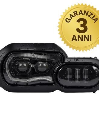 Faro LED BMW F800 GS F700 GS F650 GS Omologato E24