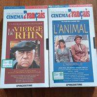 2 film VHS v.o.  "La vierge di rhin" "L'animal"