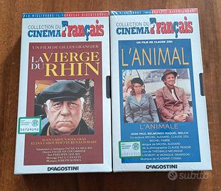 2 film VHS v.o.  "La vierge di rhin" "L'animal"