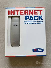 Internet Pack TIM 1 anno incluso – 7.2 Mbps