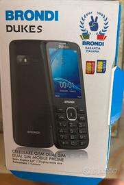 CELLULARE BRONDI DUKES DUAL SIM NERO