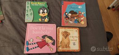 Lotto 4 libri per bambini