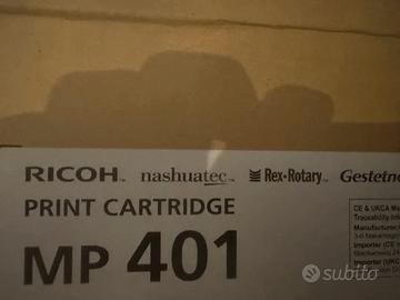 Toner originale stampante Ricoh MP401 nero