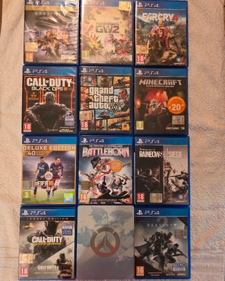 Lotto 13 Giochi PS4 Originali PlayStation 4