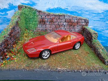 Ferrari Testa Rossa  con diorama  1 43