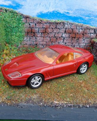 Ferrari Testa Rossa  con diorama  1 43