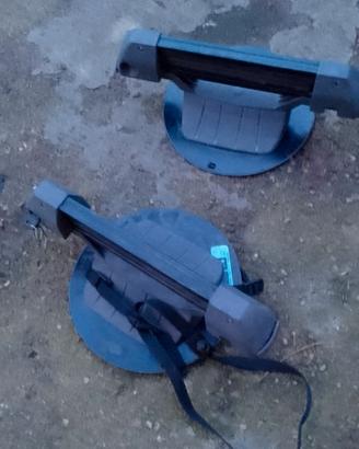 Porta sci o snowboard magnetici per auto