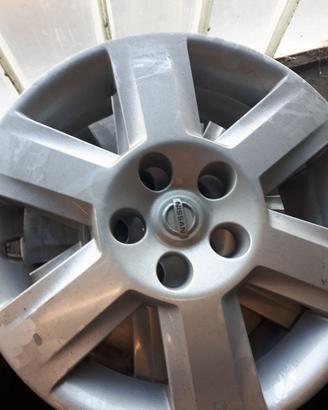 4 cerchi in ferro usati 6 1/2x16 et 40 con coprice