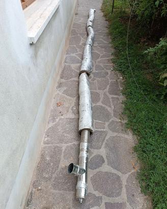 Tubo flessibile inox D.80