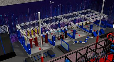 Percorso Avventura Ninja Warrior x Parchi Gioco