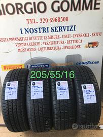 GOMME USATE INVERNALI 205/55/16 in pronta consegn