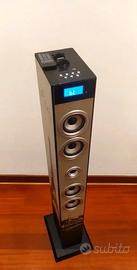 Torre hifi 2x15w con subwoofer 30w bluetooth
