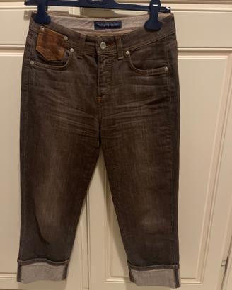 Jeans marroni Trussardi