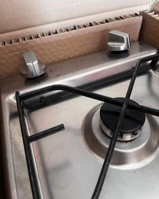 Piano Cottura a Gas 2 fuochi -Acciaio Inossidabile