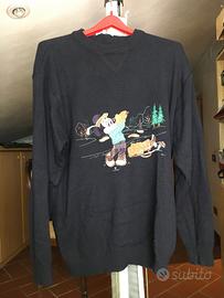 Vintage Disney Donaldson Mickey Golf maglione lana