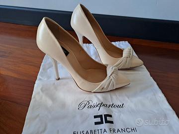 Elisabetta Franchi decollete' beige nr. 36