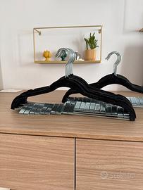 Grucce pantaloni velluto nere