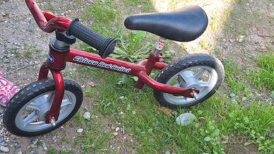 bicicletta senza pedali Chicco,e treciclo Chicco