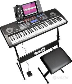 RockJam Kit pianoforte tastiera RockJam a 61 tasti