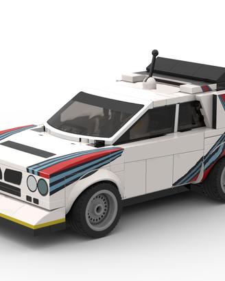 Set Lego Lancia Delta S4 Nuovo