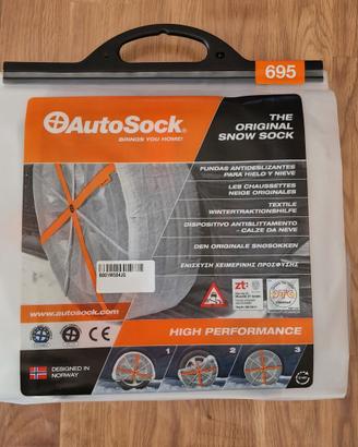 Autosock calze da neve - nuove mai usate