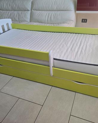 Letto con sponde rimovibili cameretta bambino 