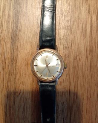Orologio Enicar Auto Star Jewels Placcato Oro