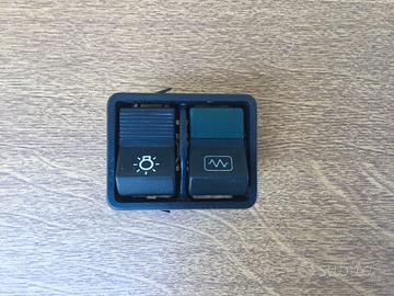 Interruttore luci e sbrina lunotto per Fiat 127