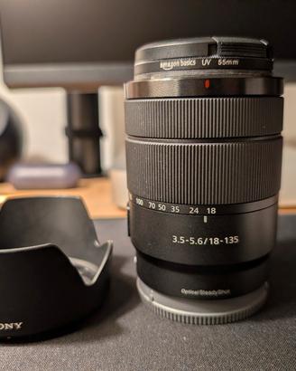 Obiettivo Sony 18-135 3.5-5.6 OSS