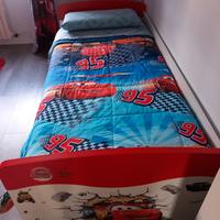 lettino singolo con 2 letto