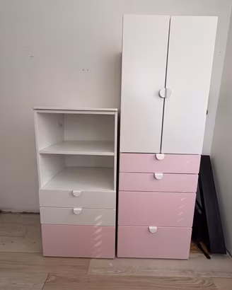 Guardaroba e Libreria IKEA SMÅSTAD PLATSA