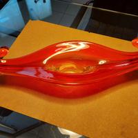 Centrotavola in vetro di Murano, fine anni 60