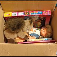 scatolone giochi per bambina