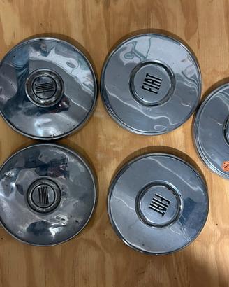 Auto d epoca 124/125 cerchi calotte e varie