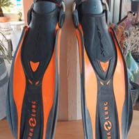 Pinne AQUALUNG a scarpetta aperta Misura S.