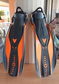 Pinne AQUALUNG a scarpetta aperta Misura S.