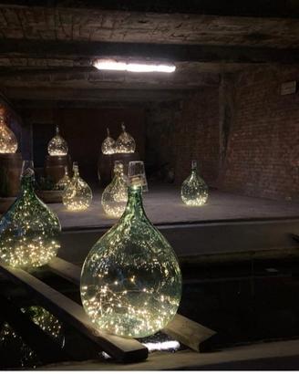 Decora il tuo negozio casa o giardino damigiane