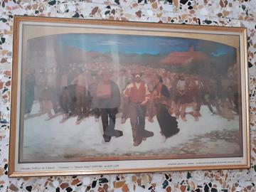 Quadro stampa Pellizza da Volpedo Quarto Stato