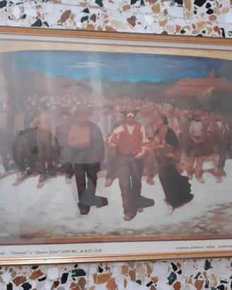 Quadro stampa Pellizza da Volpedo Quarto Stato