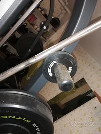 Dischi gommati foro bilanciere olimpionico