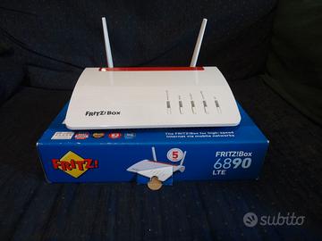 FritzBox 6890 come nuovo con scatola e accessori