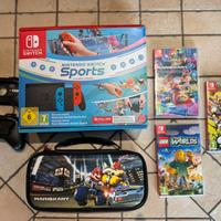 Nintendo Switch sports più tre giochi