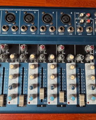 Mixer e  scheda audio esterna